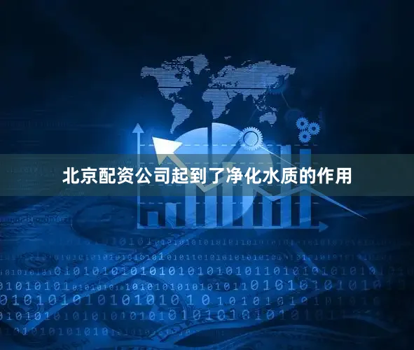 北京配资公司起到了净化水质的作用