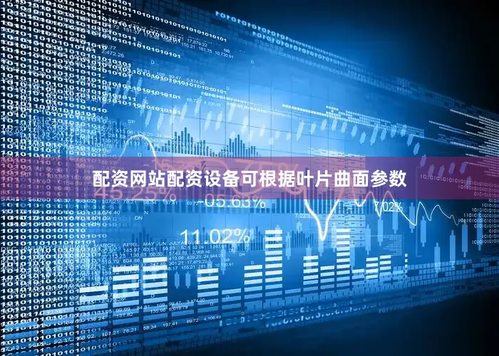 配资网站配资设备可根据叶片曲面参数