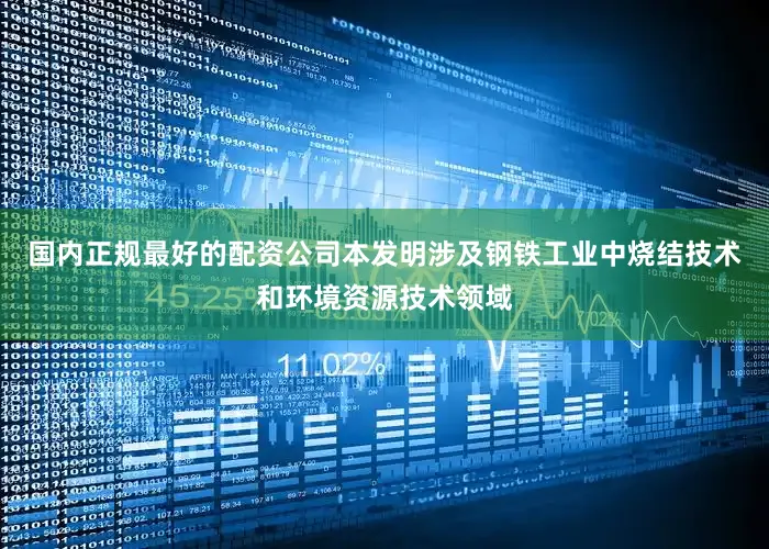 国内正规最好的配资公司本发明涉及钢铁工业中烧结技术和环境资源技术领域